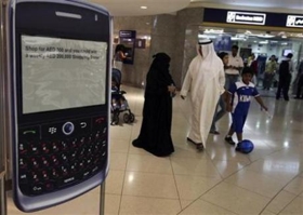 BlackBerry enfrenta problemas en los Emiratos