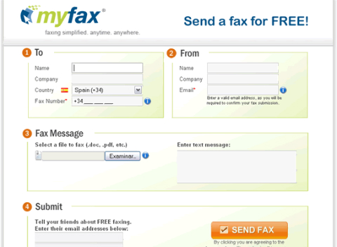 Enviar FAX por internet