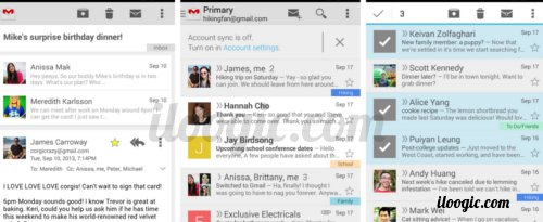 Gmail app en tu celular y tablet Android