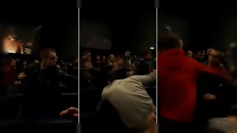 pelea cine gemidos