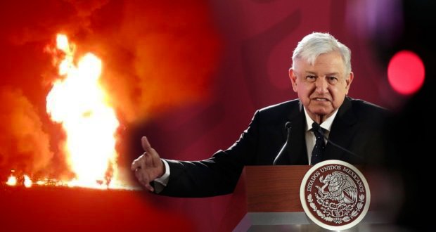 amlo tlahuelilpan explosion pemex ductos huachicol