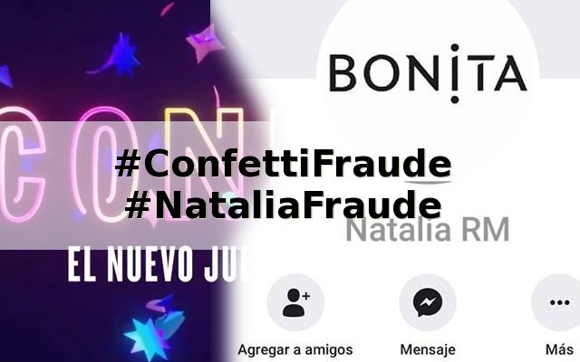 confetti fraude natalia