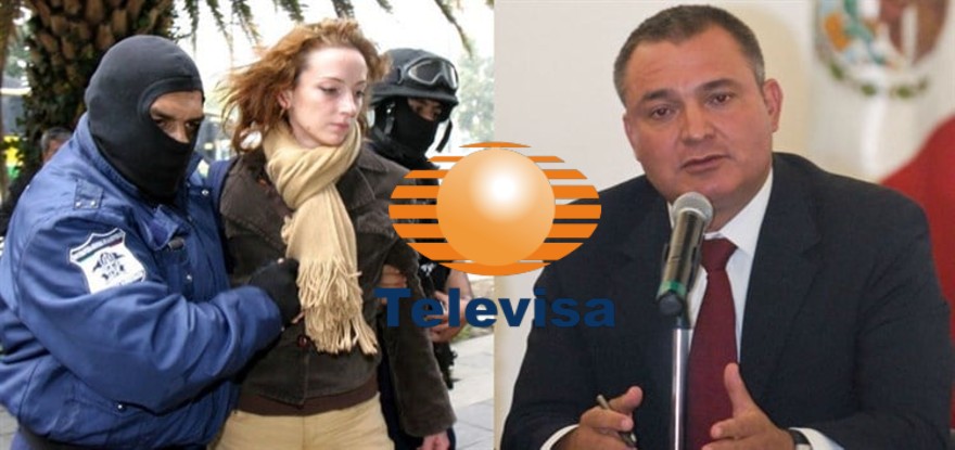 Televisa: dónde García Luna «noticiaba» sus mentiras