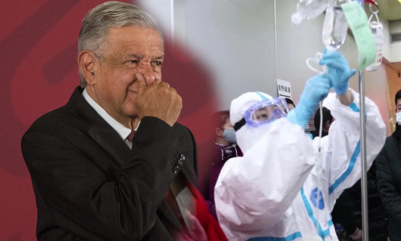 Solo hay que taparse la nariz para no infectarse del coronavirus: AMLO